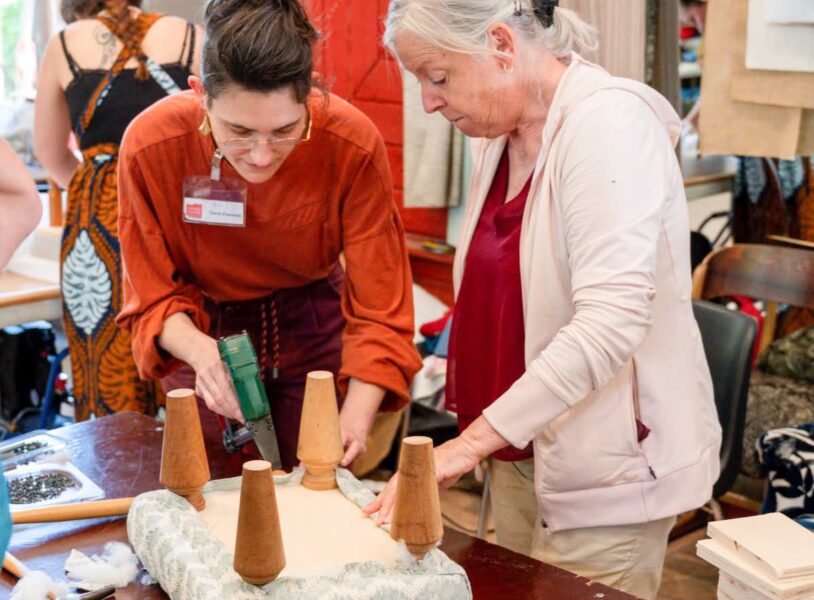 tapisserie atelier et cours initation avec aline chambery