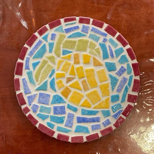 diy dessous de plat en mosaique atelier creatif grenoble